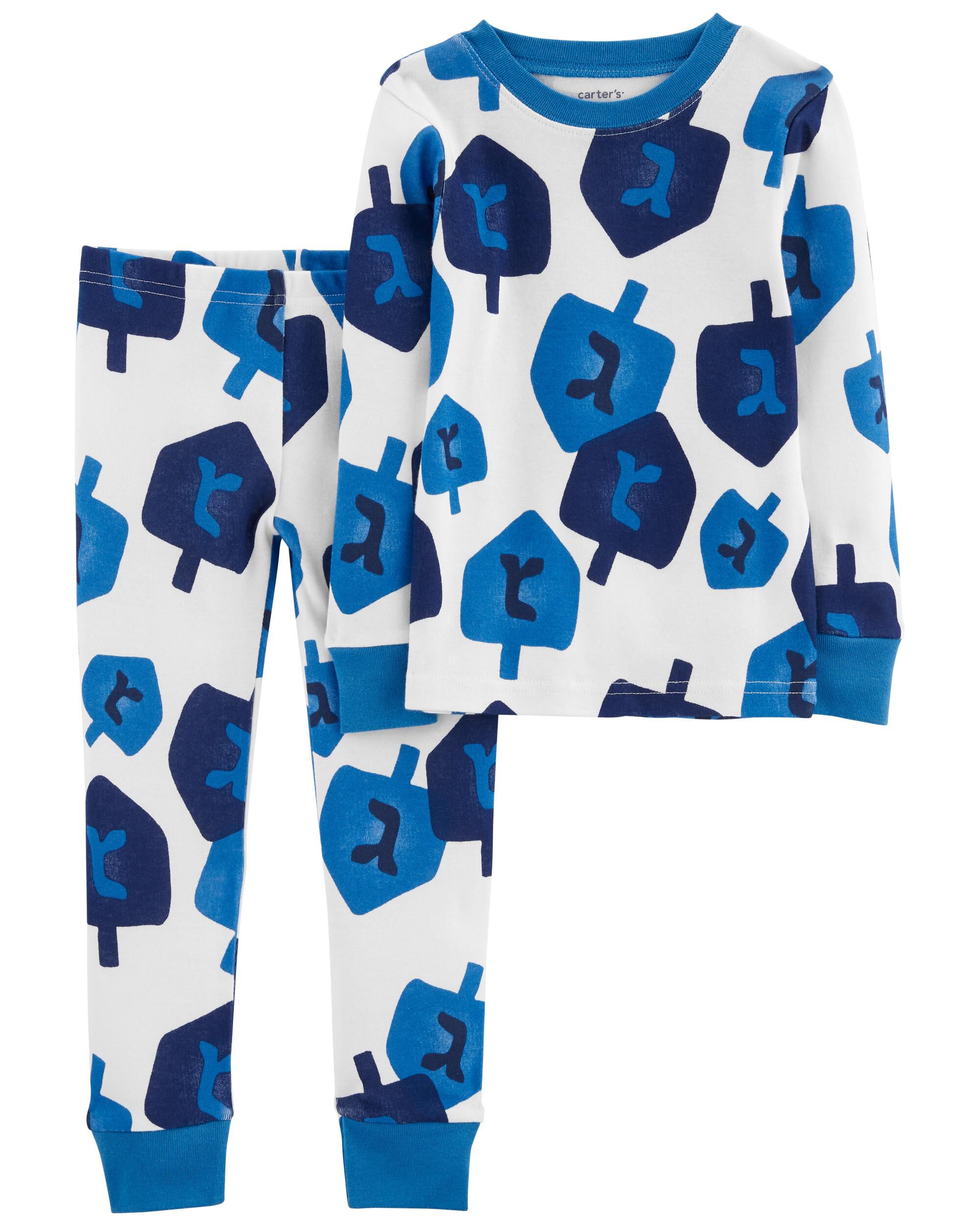 Carters hanukkah pajamas top