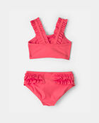 Baby Girl 3-Piece Tankini Set - Orange, image 3 of 6 slides