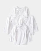 Baby 4-Pack Side-Snap Tees, image 1 of 3 slides