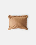 Baby Boy Midweight Packable Puffer - Brown, image 3 of 4 slides