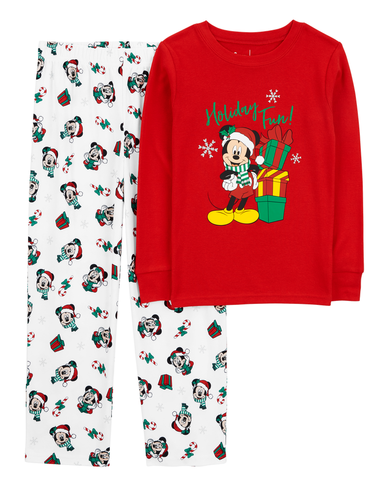 Mickey fleece pajamas outlet