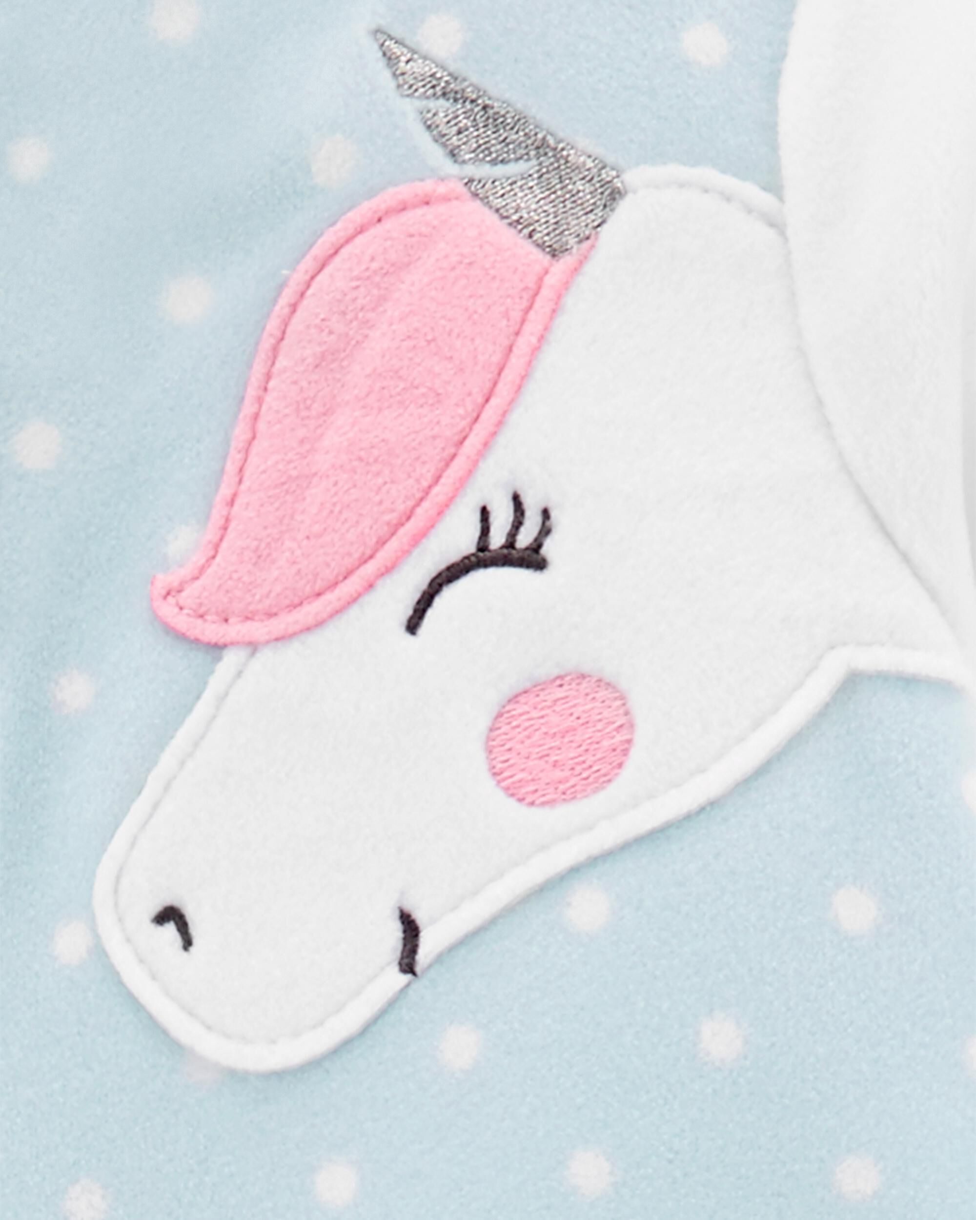1 Piece Unicorn Fleece Footie Pjs Carter S Oshkosh Canada