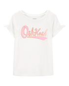 Kid OshKosh Logo Tie-Sleeve Tee, image 1 of 5 slides