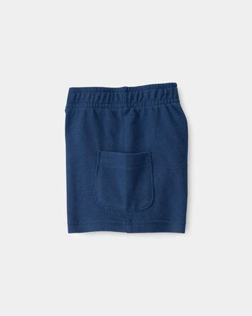 Baby Boy 2-Piece Car Top & Short Set - Blue, 