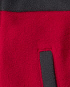 Baby Boy 3-Piece Christmas Tree & Truck Print Vest, Bodysuit & Pant Set - Red/Black/Grey, image 2 of 5 slides