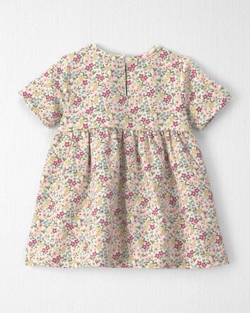 Baby Girl Organic Cotton French Terry Dress, 