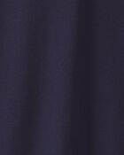 Girls 2-Pack Uniform Piqu&eacute; Polo Shirts - Navy, image 3 of 3 slides