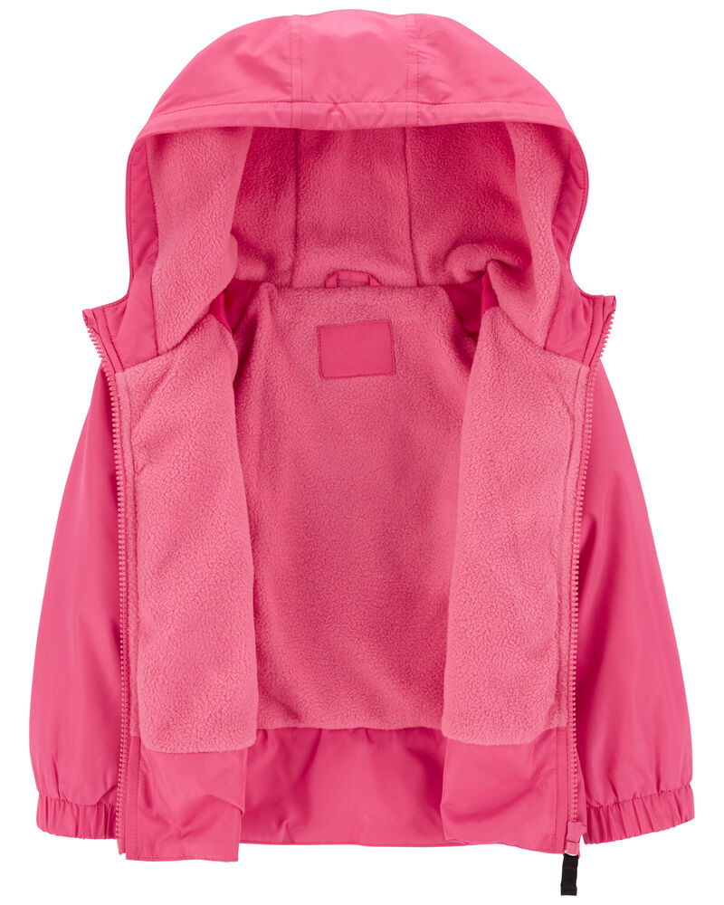 Baby Fleece-Lined Printed Jacket, image 2 of 3 slides