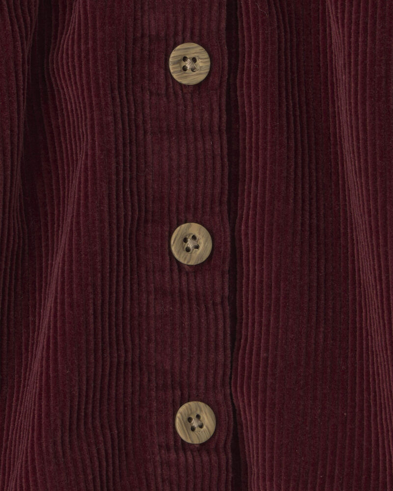 Toddler Girl Organic Cotton Corduroy Skirt, image 3 of 3 slides