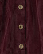 Toddler Girl Organic Cotton Corduroy Skirt, image 3 of 3 slides