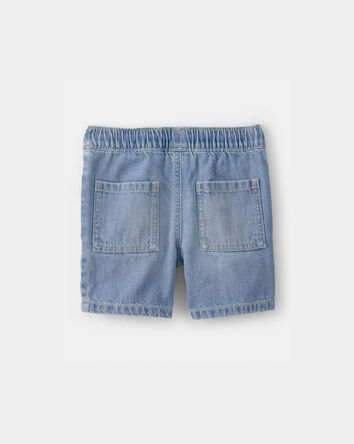 Toddler Boy Denim Drawstring Shorts - Light Wash, 