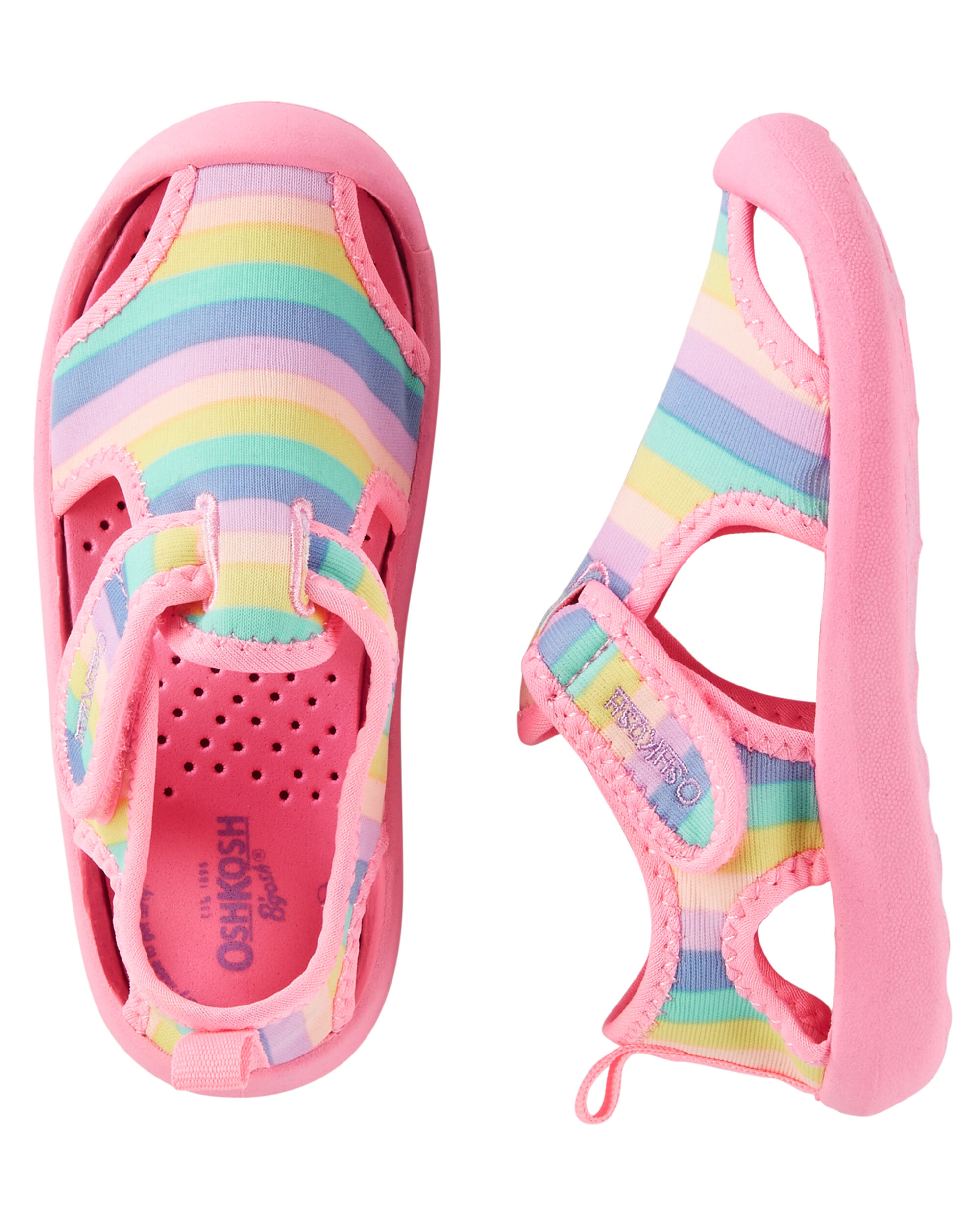 rainbow water shoes