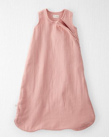 Baby Organic Cotton Gauze Zip Blanket, 