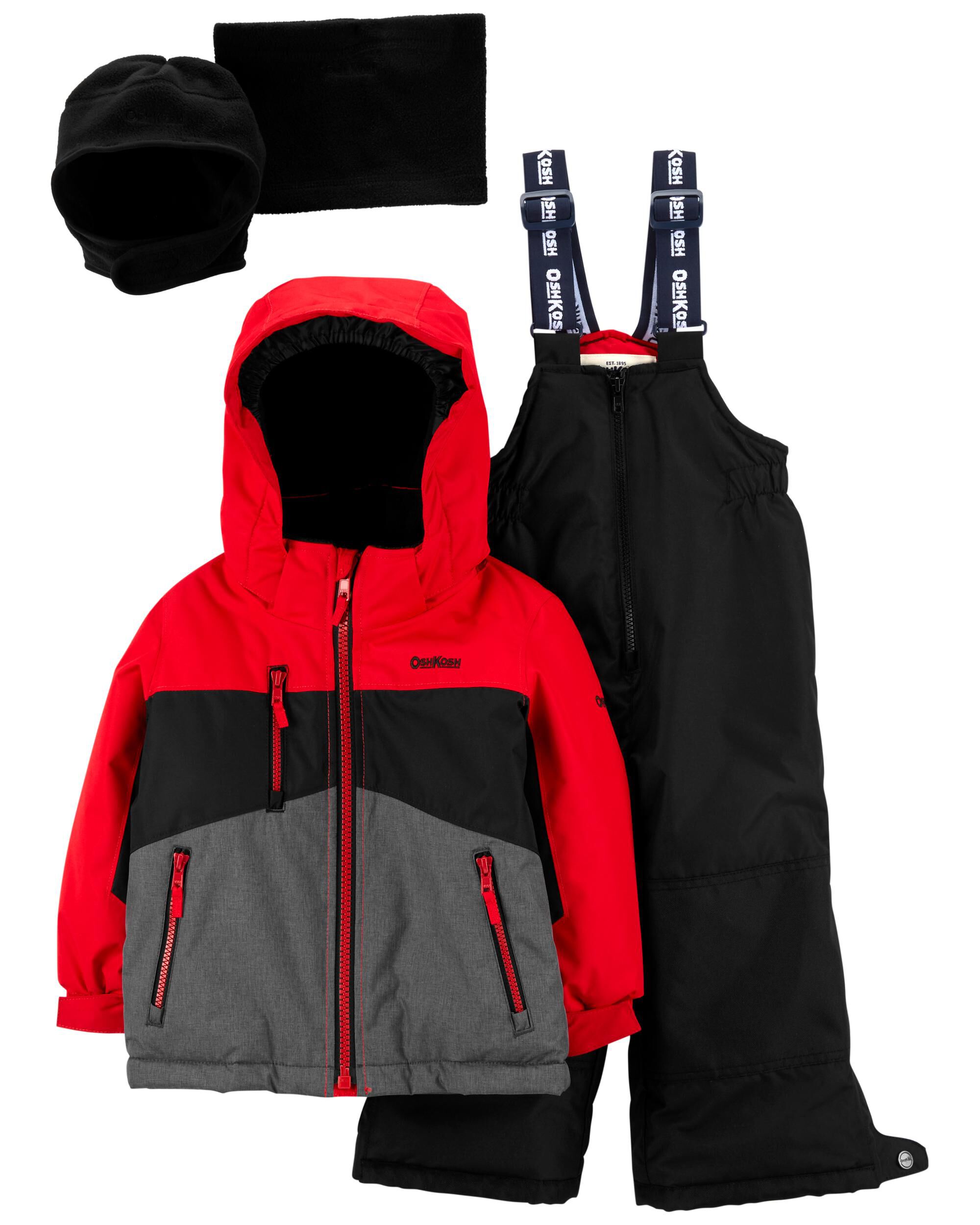 Mutli 2 Piece Snowsuit With Bonus Hat And Neck Warmer Carter s
