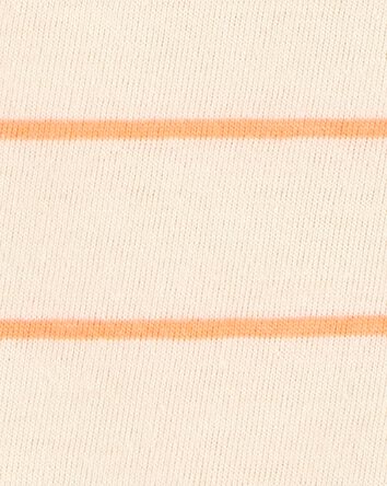 Kid Striped Knit Short-Sleeve Tee, 