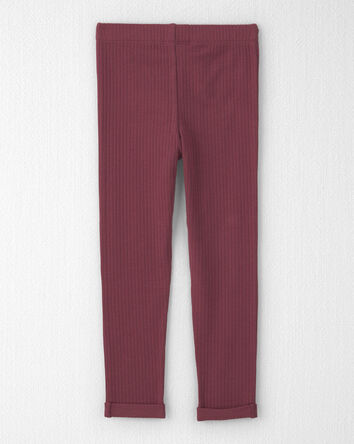 Toddler Girl 2-Pack Organic Cotton Leggings, 