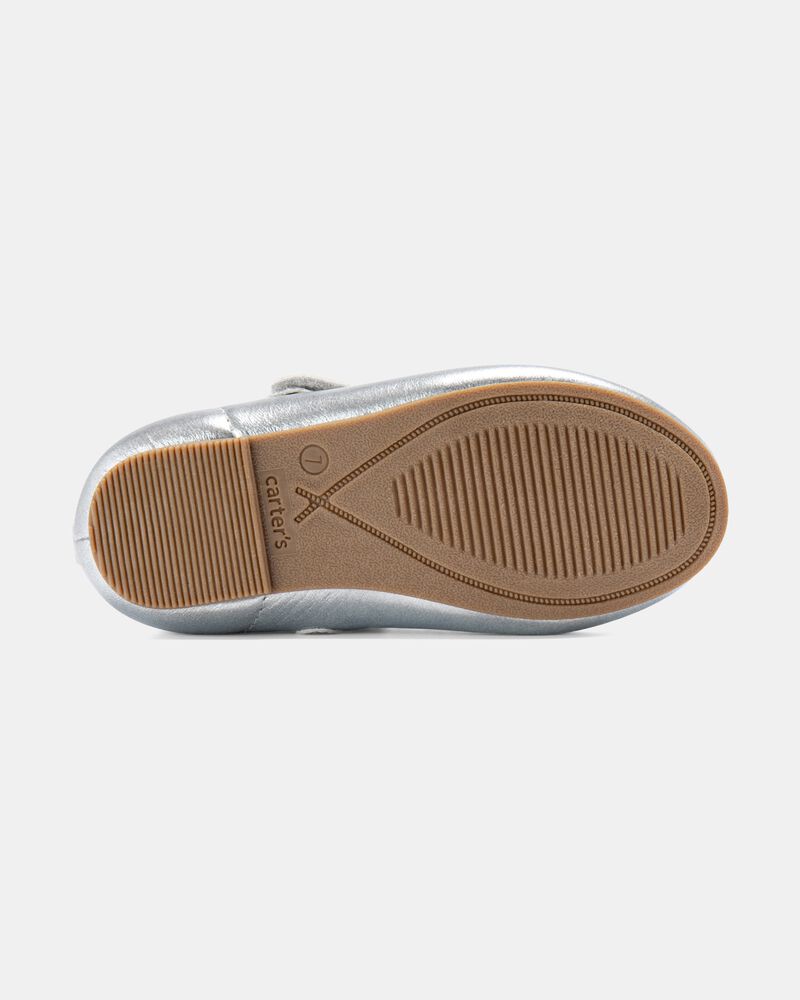 Tout-petit fille - Chaussures habill&eacute;es&nbsp;&ndash; Gris, image 5 sur 6 diapositives