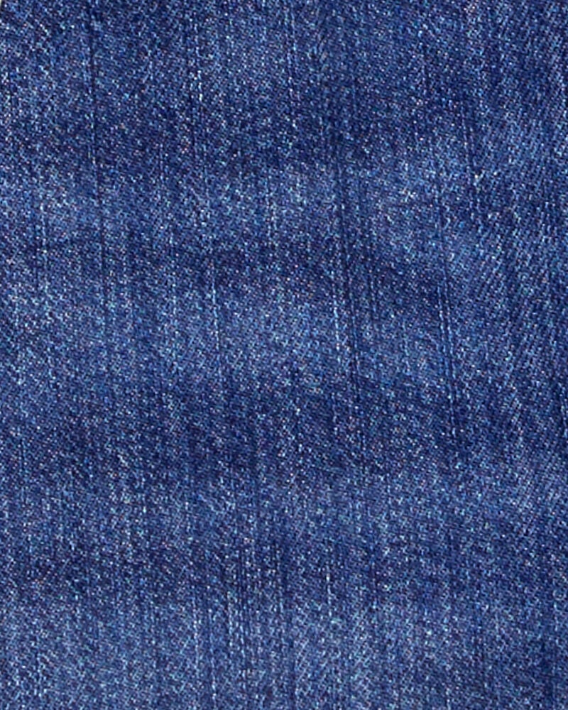 Toddler Classic OshKosh Overalls: Removed Patch Remix, image 3 of 5 slides