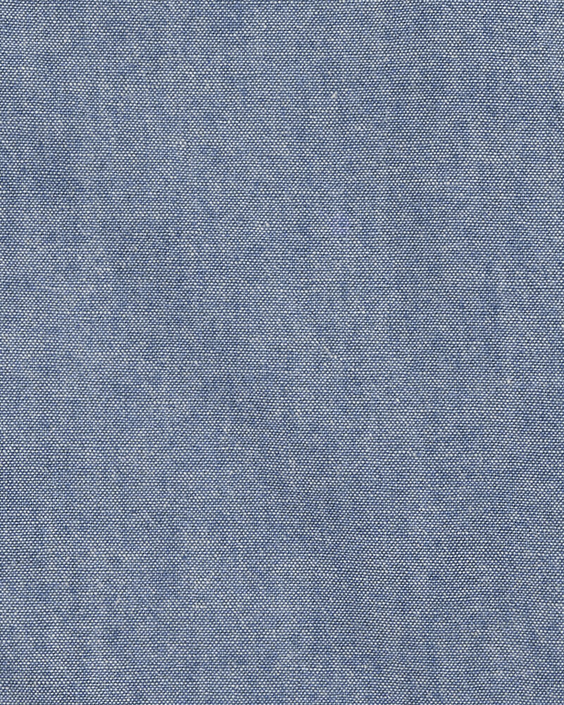 Bébé garçon - Ensemble 3 pièces en chambray à ancre - Bleu, image 2 sur 4 diapositives