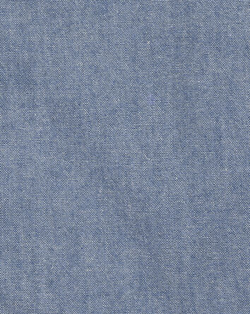 Bébé garçon - Ensemble 3 pièces en chambray à ancre - Bleu, 