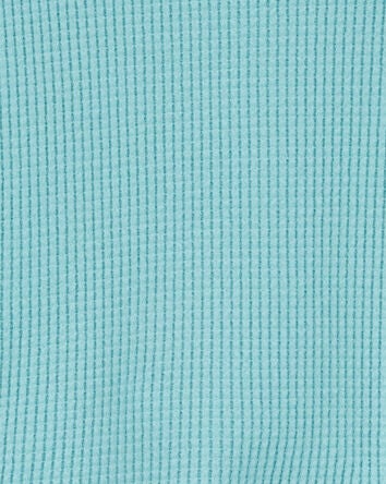 Kid Waffle Knit Thermal Long-Sleeve Tee, 