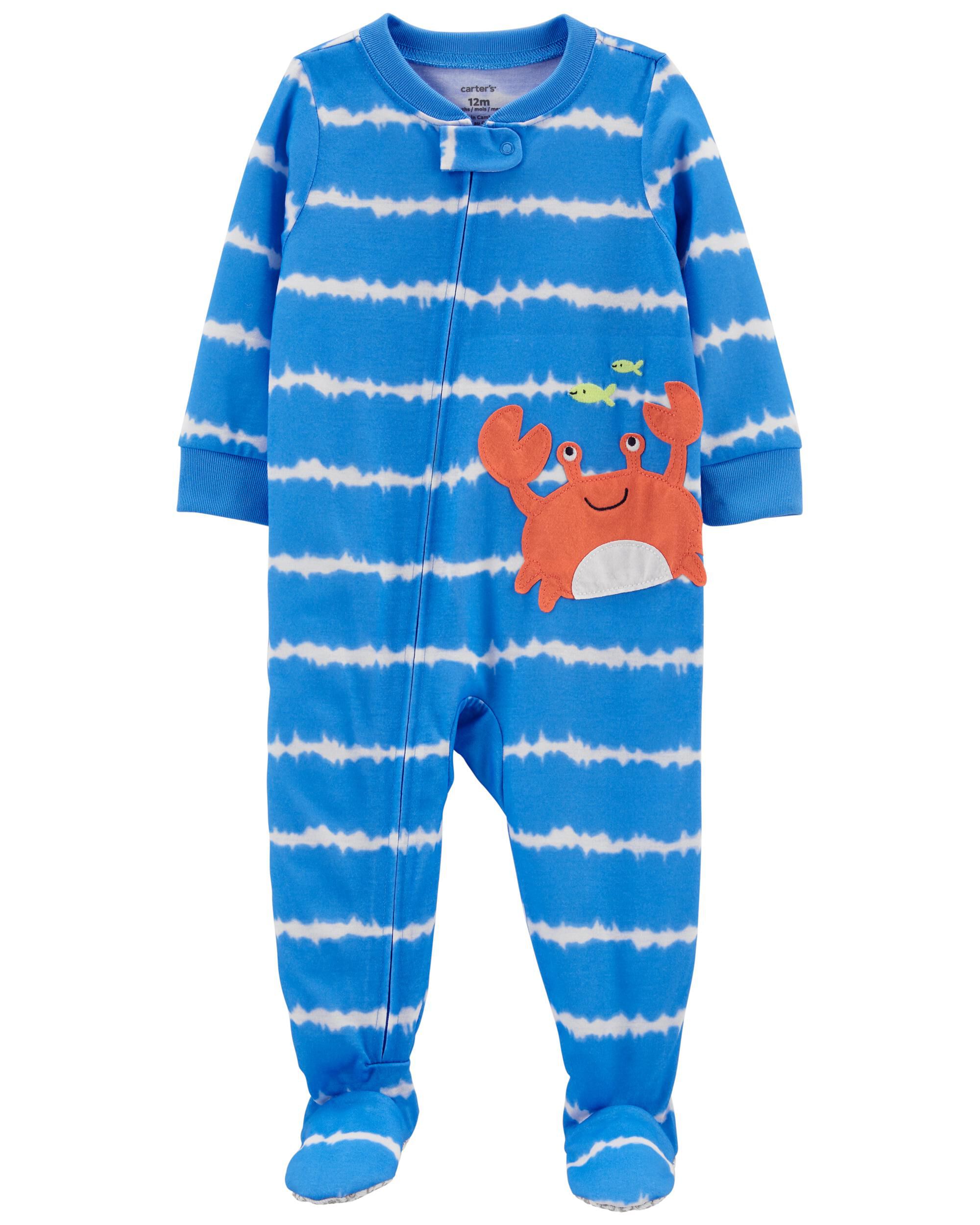 Carters crab shop pajamas
