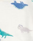 Bébé garçon - Ensemble 3 pièces à dinosaure - Bleu, image 5 sur 6 diapositives