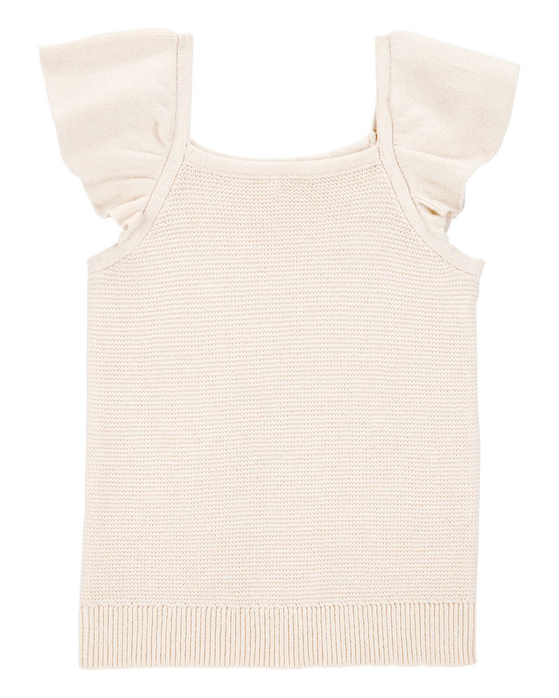 Toddler Girl Flutter-Sleeve Tank, image 1 of 3 slides