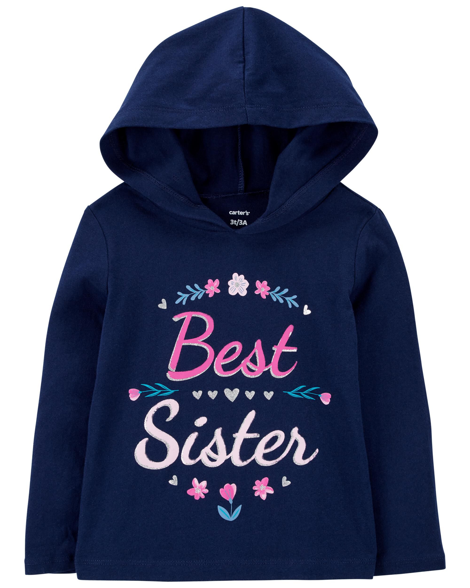 Navy Best Sister Hooded Tee Carter s Canada