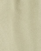 Bébé Pantalon de jogging à enfiler en jersey bouclette - Vert olive, image 3 sur 4 diapositives