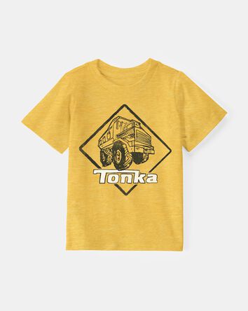 Toddler Tonka Truck Short-Sleeve Graphic Tee - Gold, 