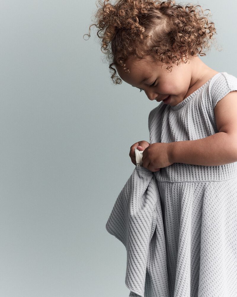Toddler Girl Avenue Twirl™ Dress - Light Blue, image 2 of 7 slides