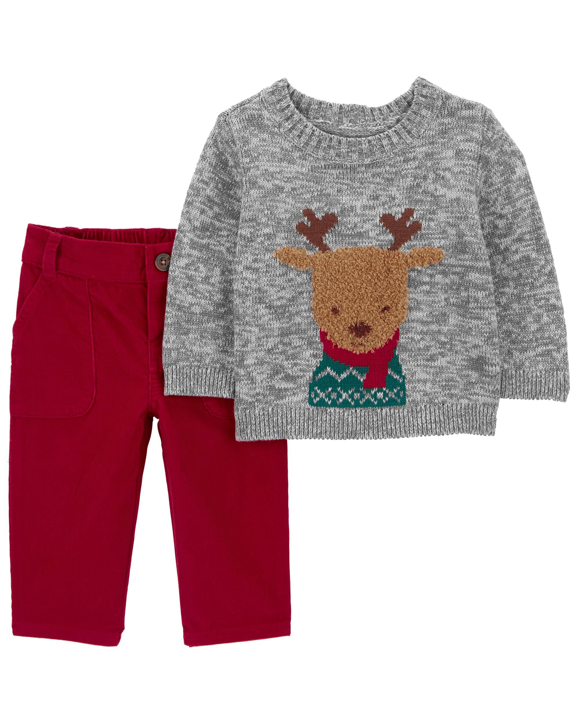 Baby reindeer sweater online