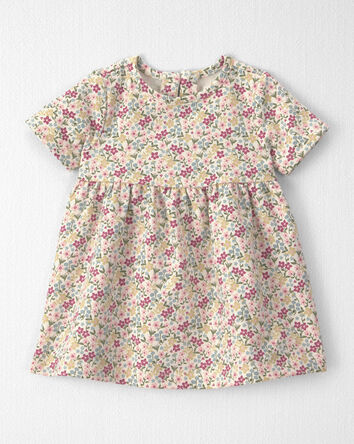 Baby Girl Organic Cotton French Terry Dress, 