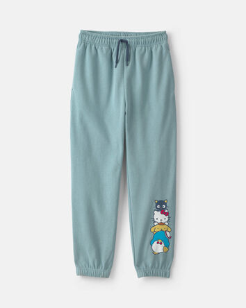 Girls Hello Kitty&reg; Fleece Joggers - Blue, 