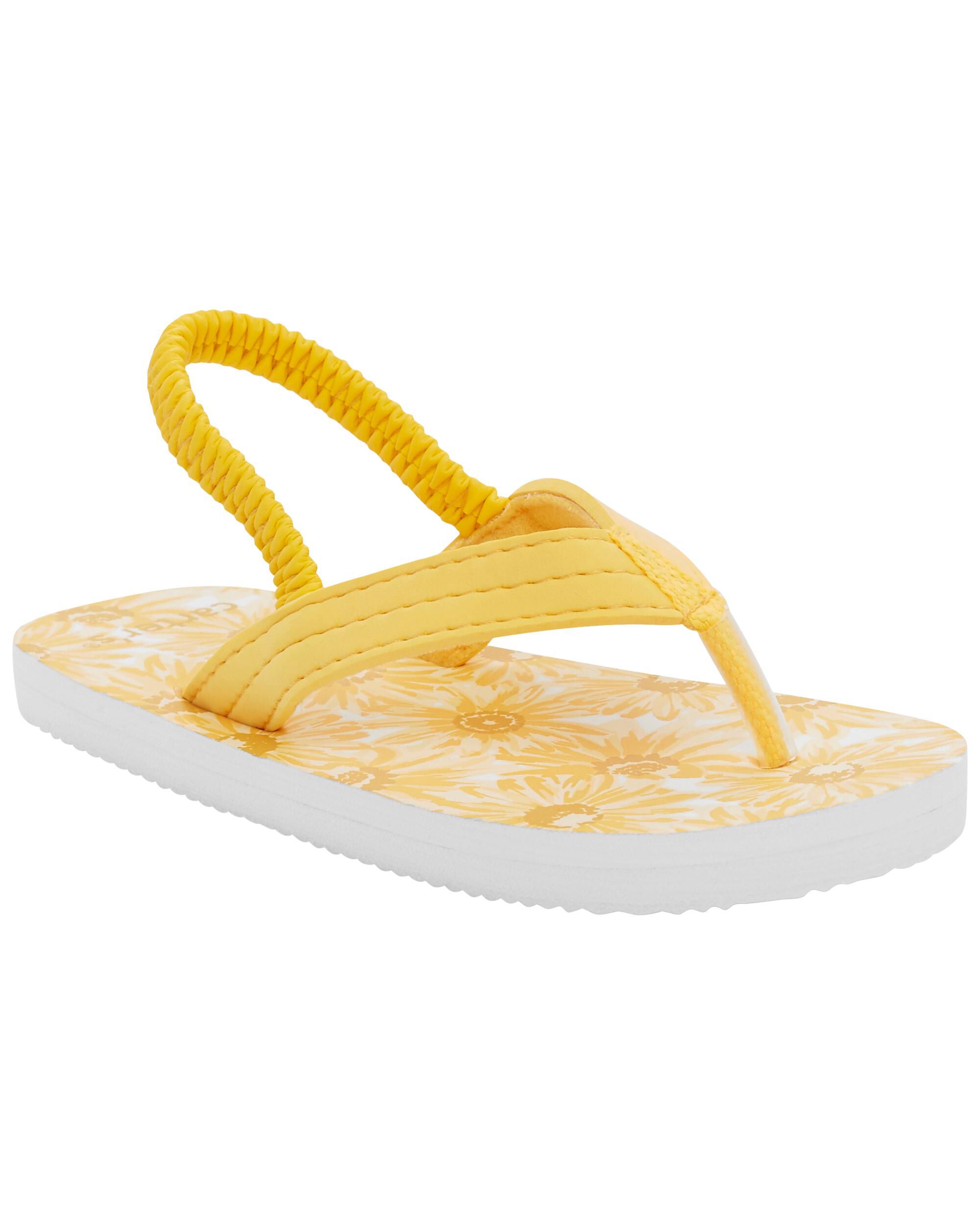 Sunflower flip flops sales