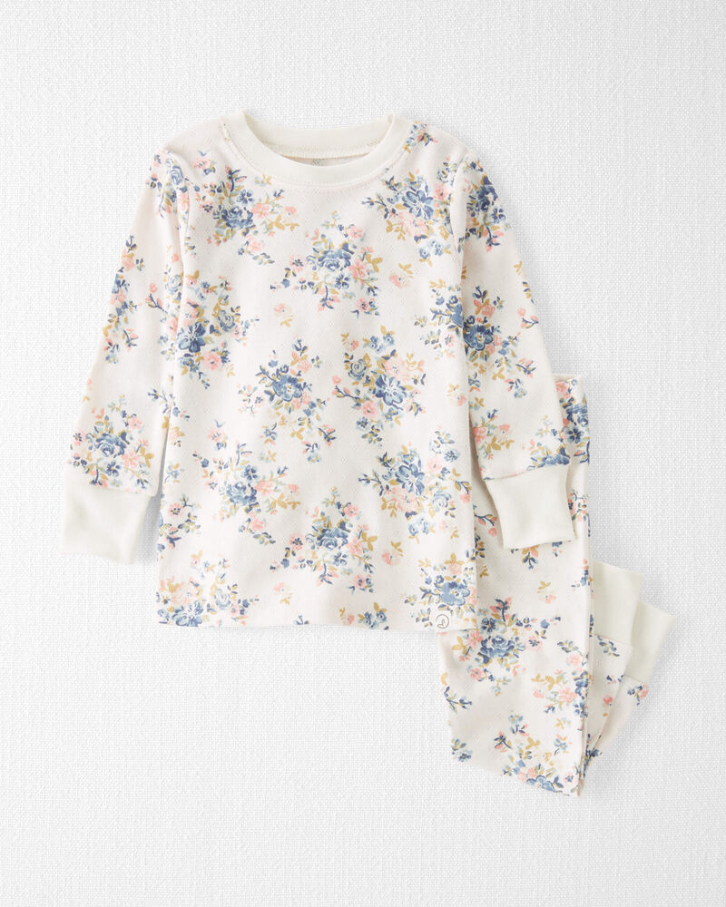 Baby Girl Organic Cotton Pyjamas Set, image 1 of 4 slides