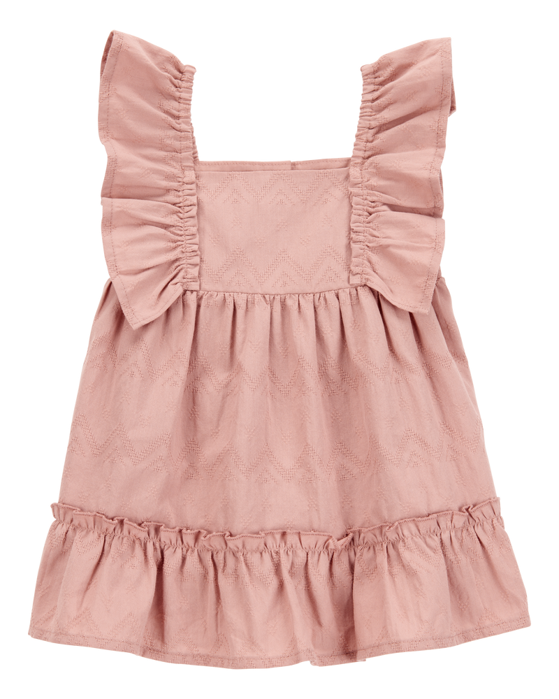 Baby Flutter Tiered Dress, image 1 of 5 slides