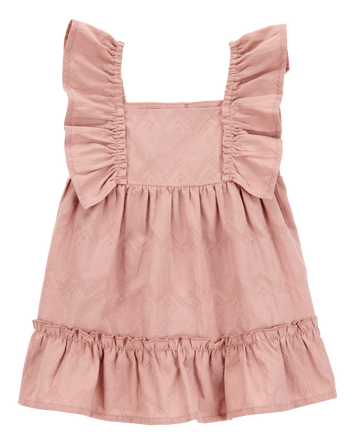 Baby Flutter Tiered Dress, 