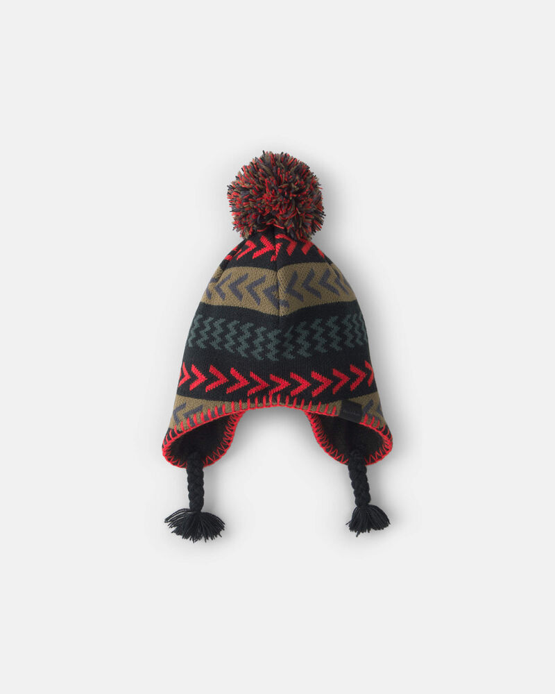 Gar&ccedil;ons - Tuque Booster Kombi - Kaki, image 1 sur 1 diapositives