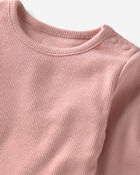 Baby Girl 2-Pack Organic Cotton Bodysuits, image 3 of 6 slides