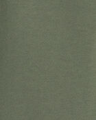 Pantalon de jogging en jersey bouclette pour tout-petit - Vert olive, image 3 sur 3 diapositives