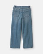 Girls Denim Relaxed Jeans - Light Wash, image 2 of 4 slides