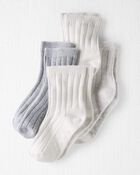 Toddler 4-Pack Slip Resistant Socks, image 1 of 3 slides