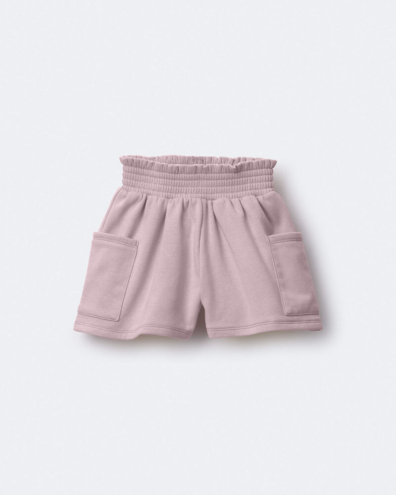 Toddler Girl Swing Shorts with Pockets - Rose, image 2 of 6 slides