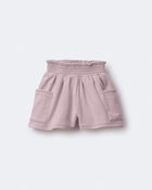 Toddler Girl Swing Shorts with Pockets - Rose, image 2 of 6 slides
