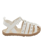 Every Step® First Walker Fisherman Sandals - White, image 2 of 7 slides