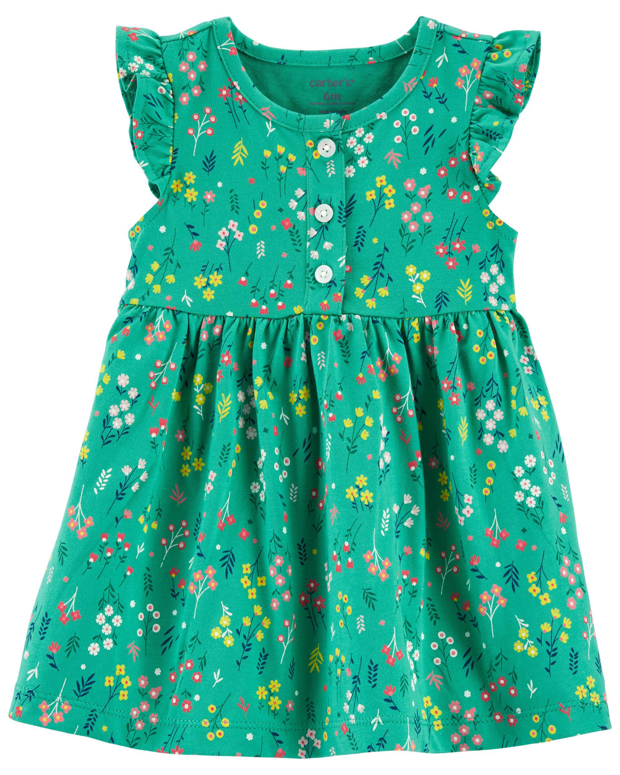 Carters store green dress