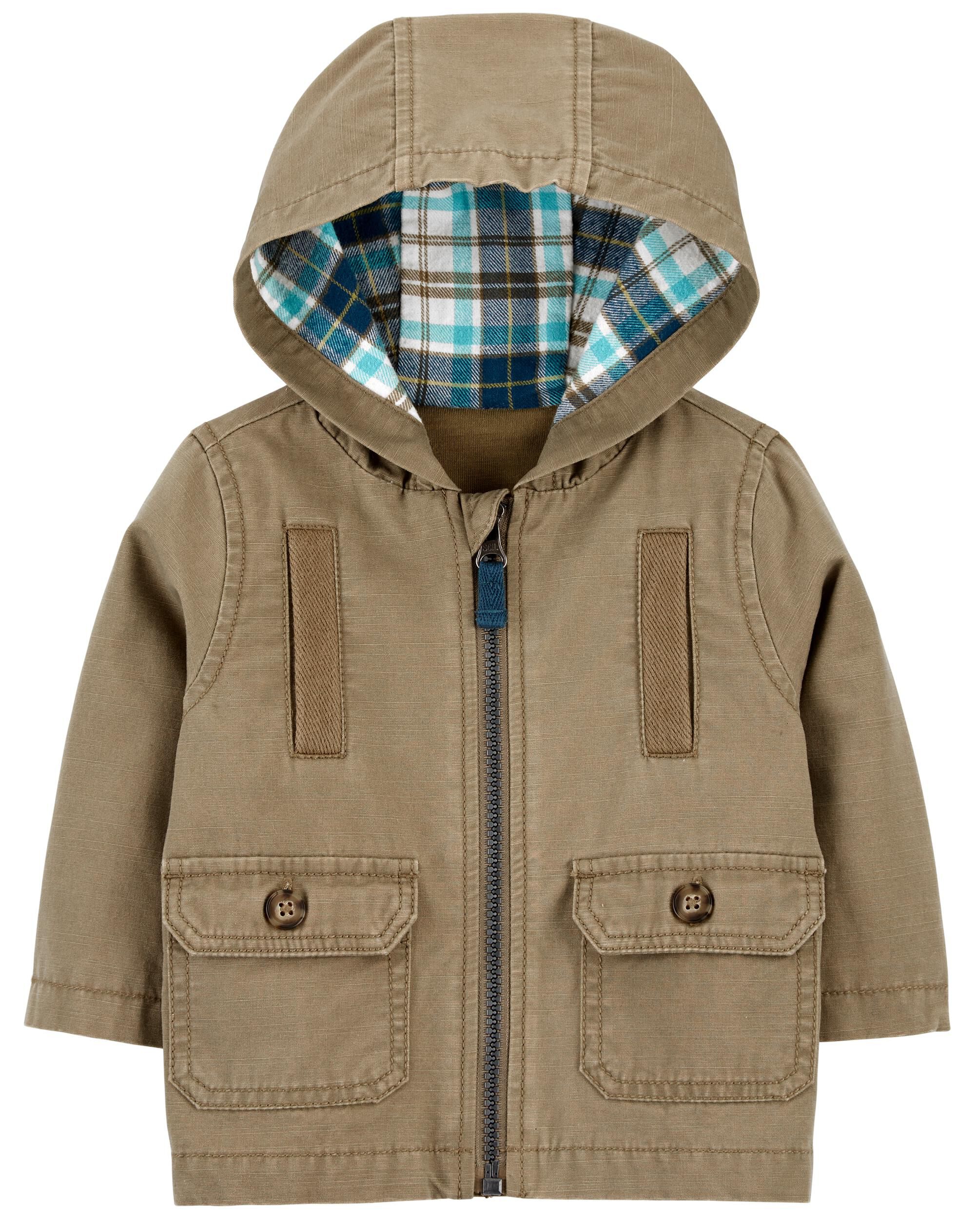 Baby canvas shop jacket