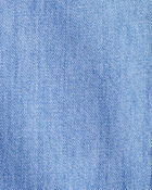 Toddler Organic Cotton Chambray Cargo Pants, image 4 of 7 slides